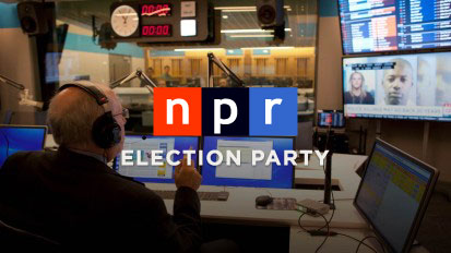 NPR Election Party Chromecast app